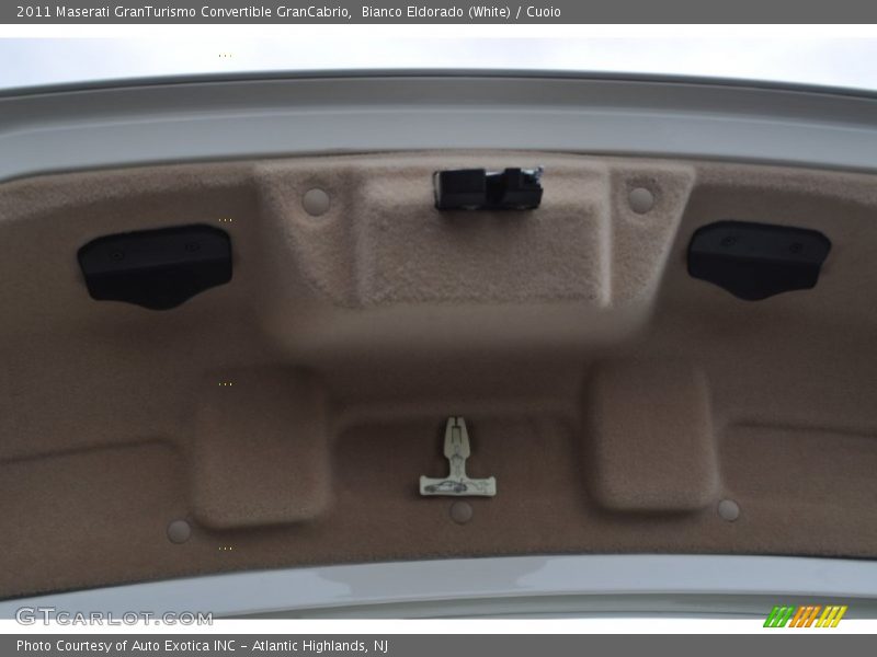 Bianco Eldorado (White) / Cuoio 2011 Maserati GranTurismo Convertible GranCabrio