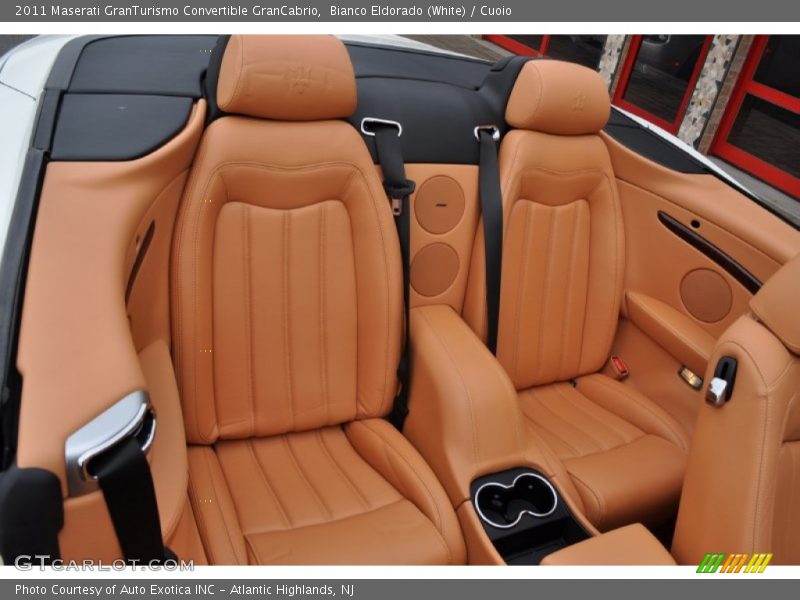 Bianco Eldorado (White) / Cuoio 2011 Maserati GranTurismo Convertible GranCabrio