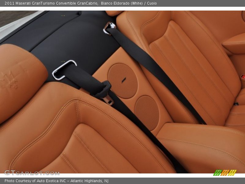 Bianco Eldorado (White) / Cuoio 2011 Maserati GranTurismo Convertible GranCabrio