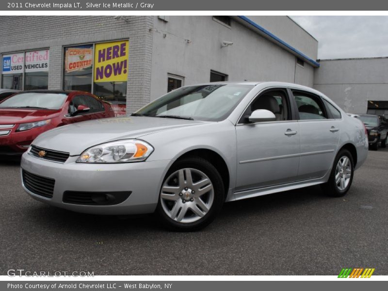 Silver Ice Metallic / Gray 2011 Chevrolet Impala LT