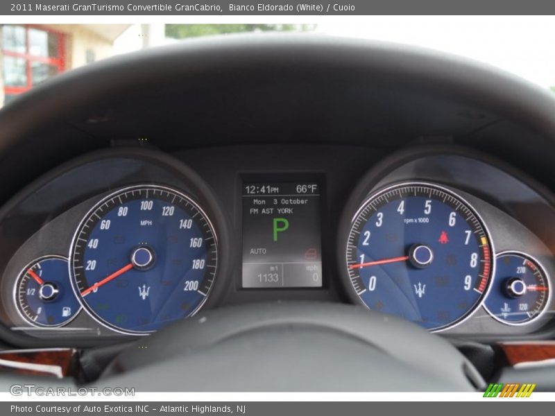  2011 GranTurismo Convertible GranCabrio GranCabrio Gauges