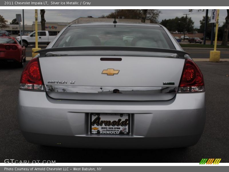 Silver Ice Metallic / Gray 2011 Chevrolet Impala LT