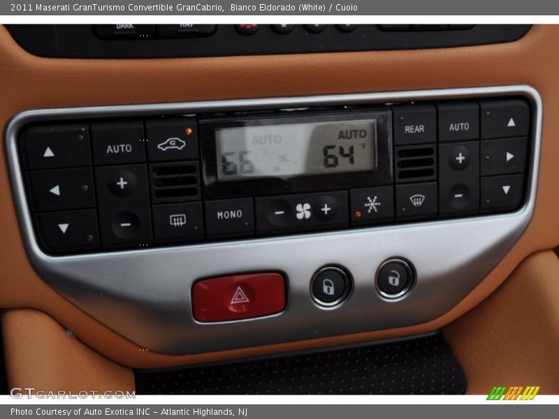 Bianco Eldorado (White) / Cuoio 2011 Maserati GranTurismo Convertible GranCabrio