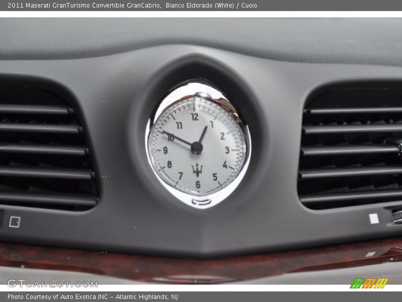 Bianco Eldorado (White) / Cuoio 2011 Maserati GranTurismo Convertible GranCabrio