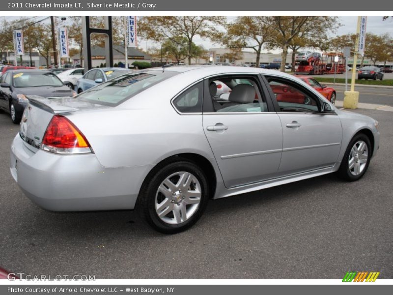 Silver Ice Metallic / Gray 2011 Chevrolet Impala LT