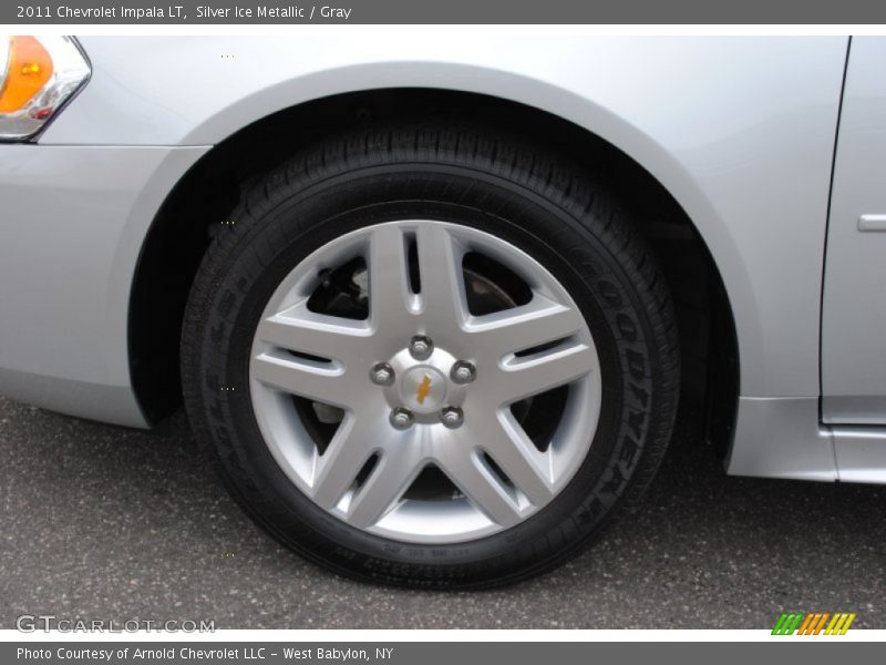 Silver Ice Metallic / Gray 2011 Chevrolet Impala LT