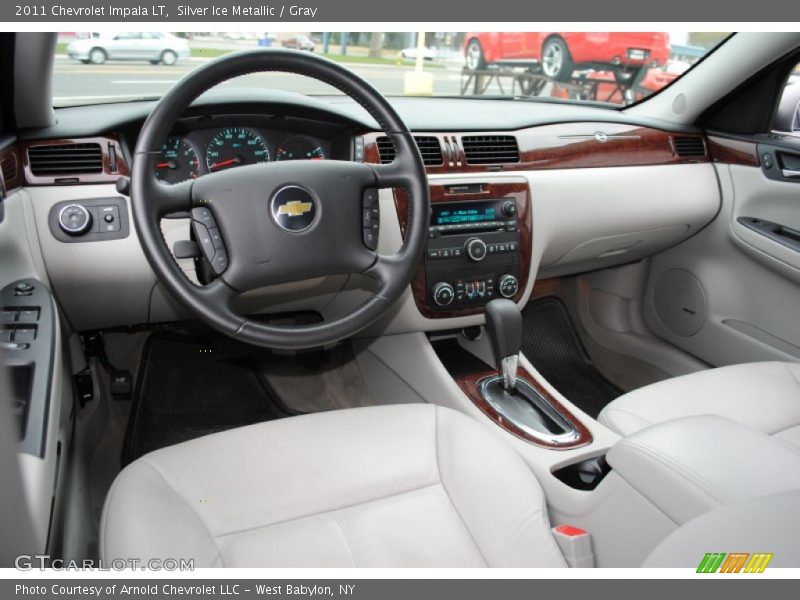 Silver Ice Metallic / Gray 2011 Chevrolet Impala LT