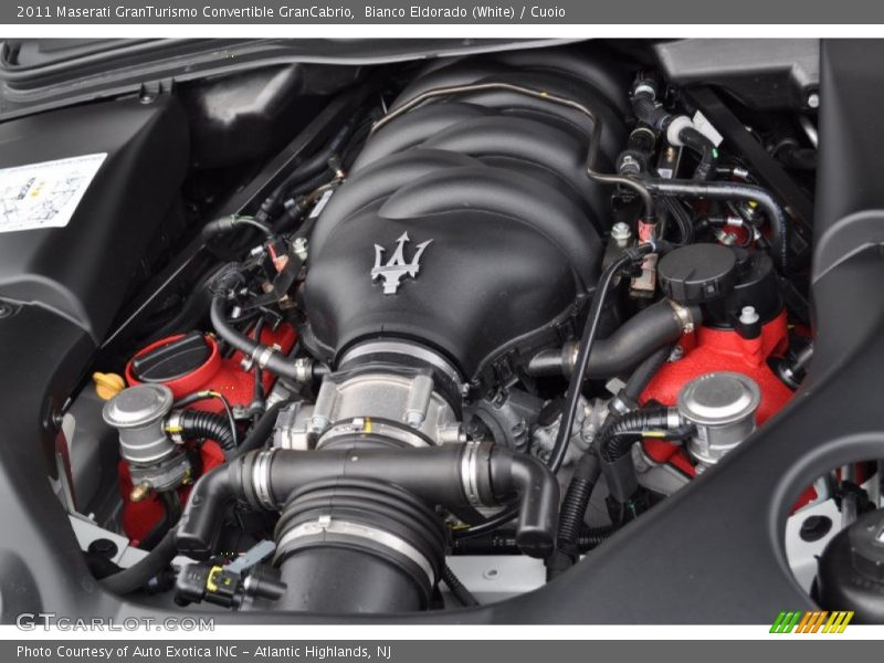  2011 GranTurismo Convertible GranCabrio Engine - 4.7 Liter DOHC 32-Valve VVT V8