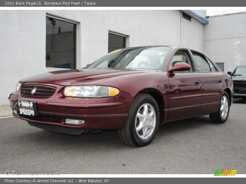 Bordeaux Red Pearl / Taupe 2001 Buick Regal LS