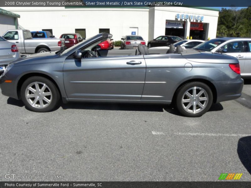  2008 Sebring Touring Convertible Silver Steel Metallic