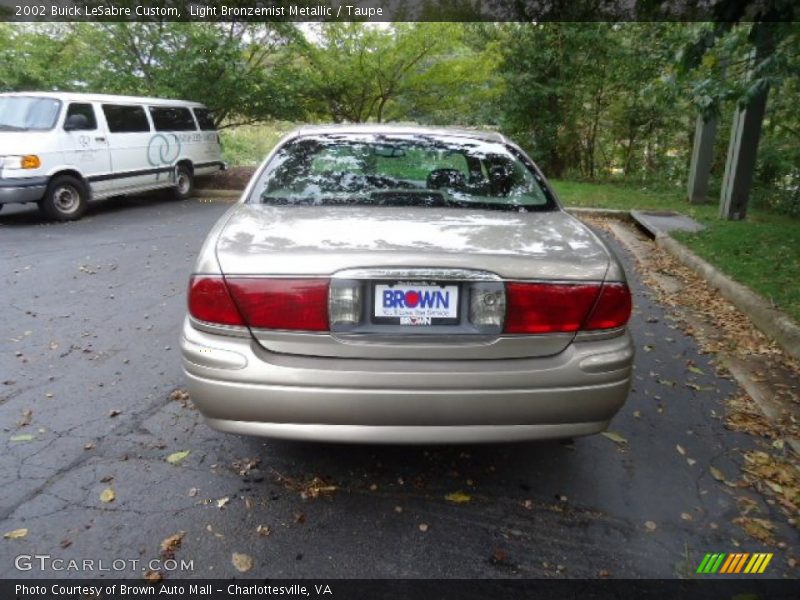 Light Bronzemist Metallic / Taupe 2002 Buick LeSabre Custom