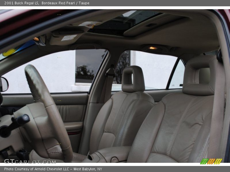 Bordeaux Red Pearl / Taupe 2001 Buick Regal LS