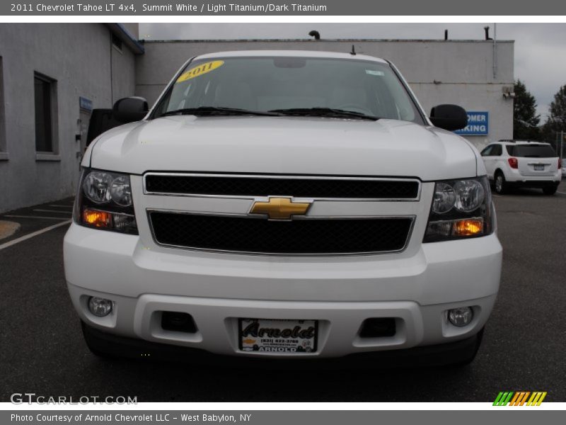 Summit White / Light Titanium/Dark Titanium 2011 Chevrolet Tahoe LT 4x4