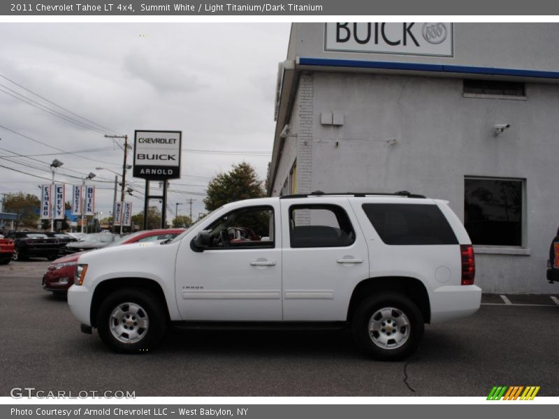 Summit White / Light Titanium/Dark Titanium 2011 Chevrolet Tahoe LT 4x4