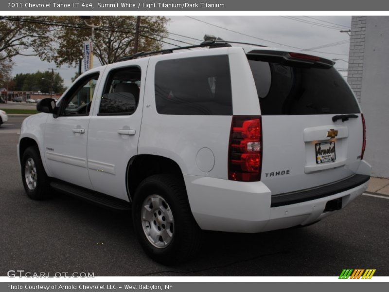 Summit White / Light Titanium/Dark Titanium 2011 Chevrolet Tahoe LT 4x4