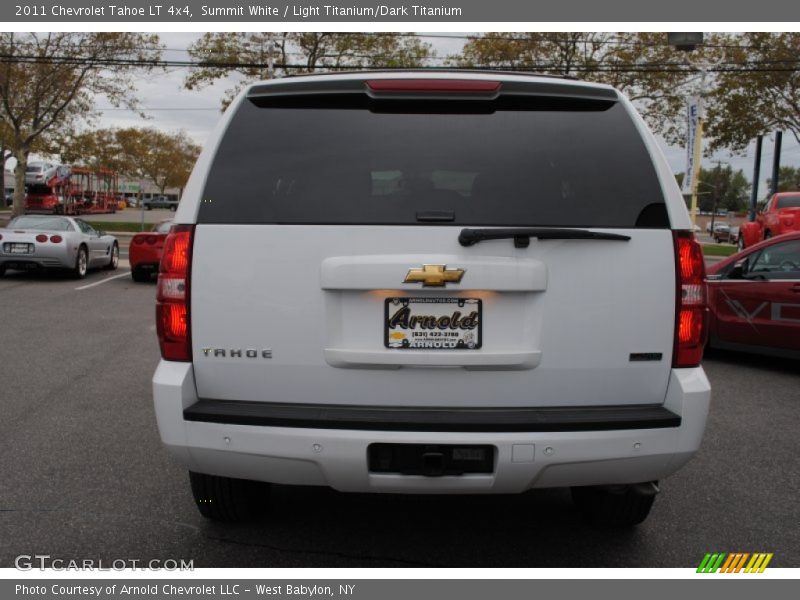 Summit White / Light Titanium/Dark Titanium 2011 Chevrolet Tahoe LT 4x4