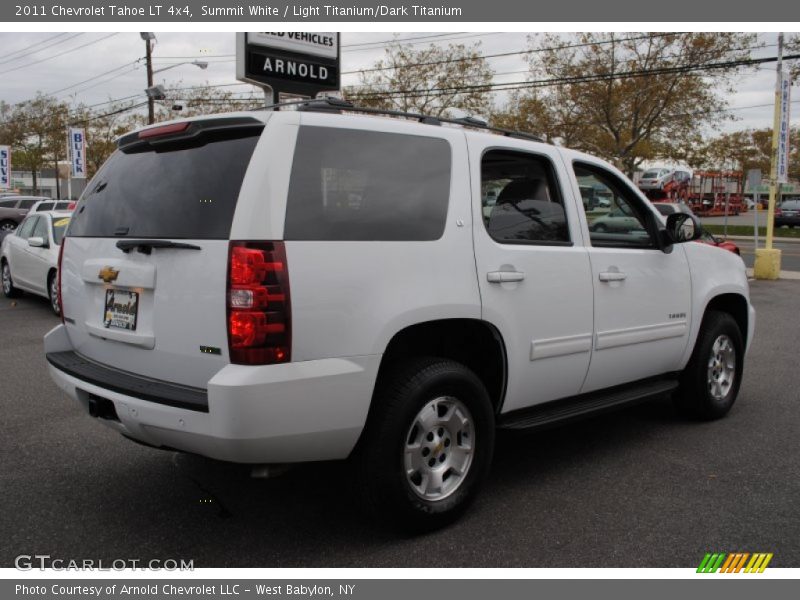 Summit White / Light Titanium/Dark Titanium 2011 Chevrolet Tahoe LT 4x4