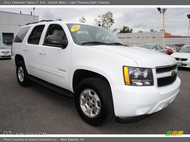 Summit White / Light Titanium/Dark Titanium 2011 Chevrolet Tahoe LT 4x4
