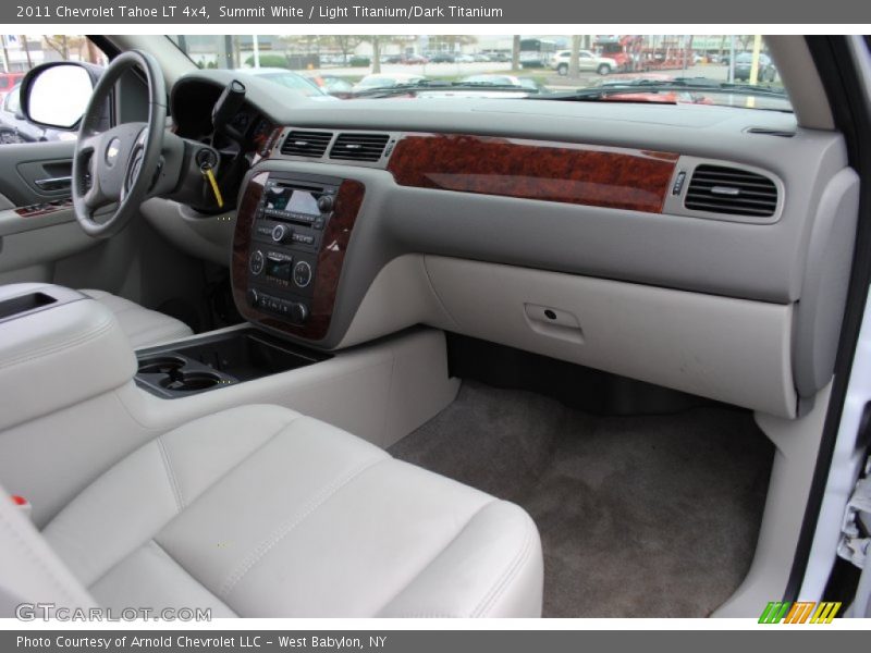 Summit White / Light Titanium/Dark Titanium 2011 Chevrolet Tahoe LT 4x4