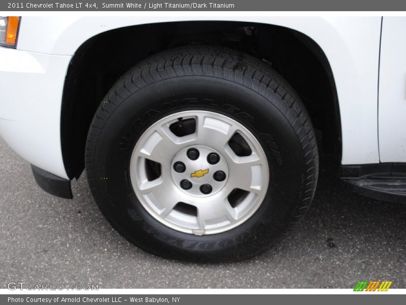 Summit White / Light Titanium/Dark Titanium 2011 Chevrolet Tahoe LT 4x4