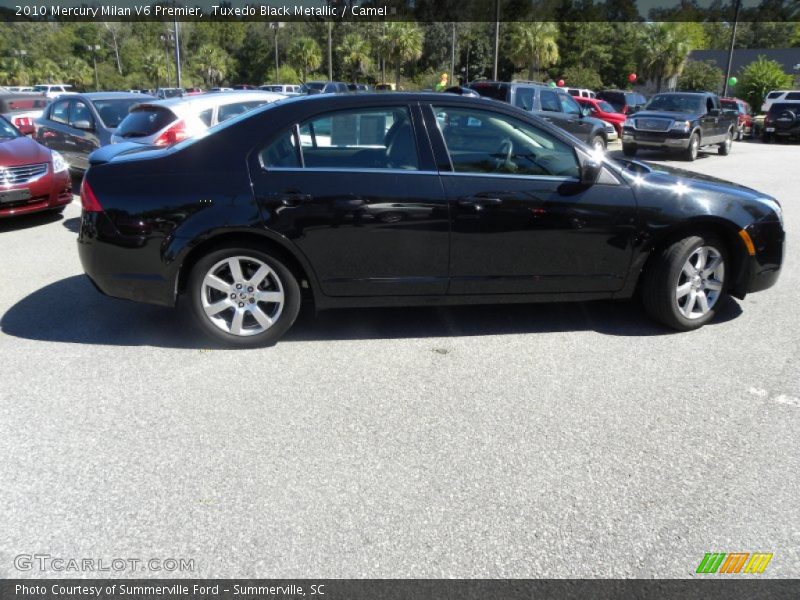 Tuxedo Black Metallic / Camel 2010 Mercury Milan V6 Premier