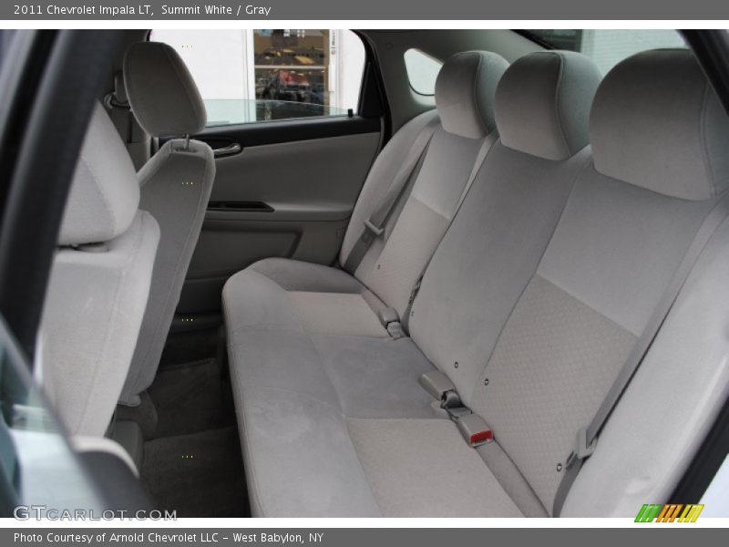 Summit White / Gray 2011 Chevrolet Impala LT