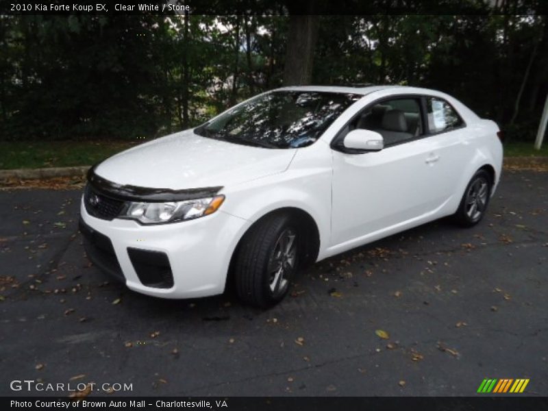  2010 Forte Koup EX Clear White