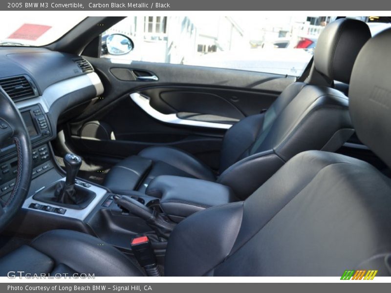 Carbon Black Metallic / Black 2005 BMW M3 Convertible