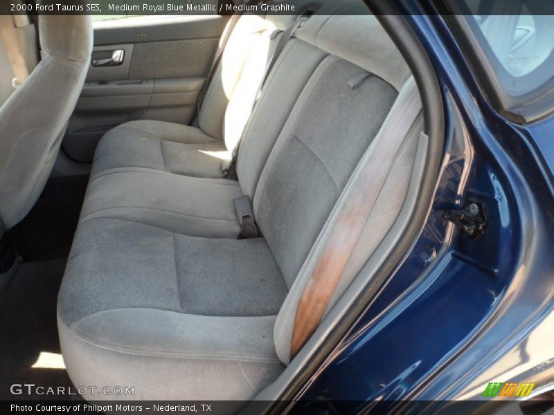 Medium Royal Blue Metallic / Medium Graphite 2000 Ford Taurus SES
