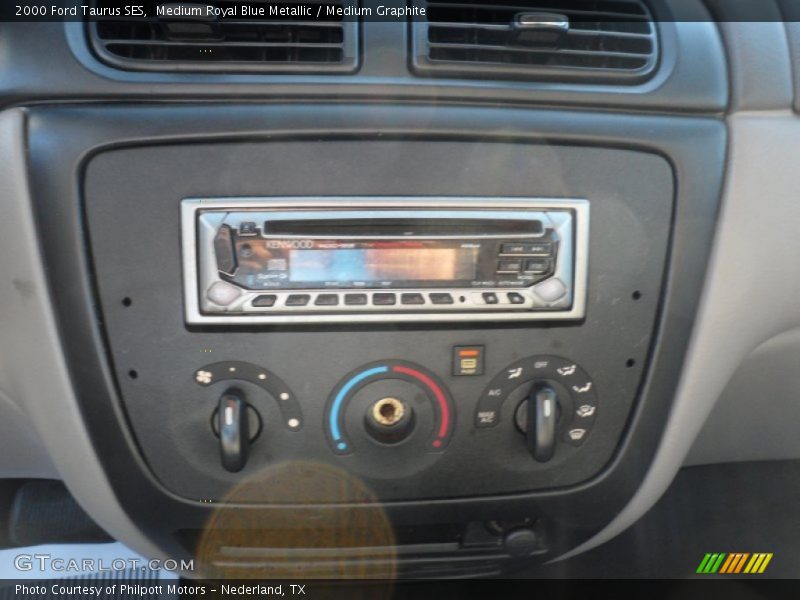 Medium Royal Blue Metallic / Medium Graphite 2000 Ford Taurus SES