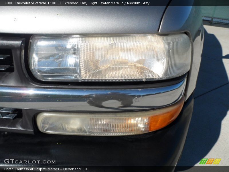 Light Pewter Metallic / Medium Gray 2000 Chevrolet Silverado 1500 LT Extended Cab