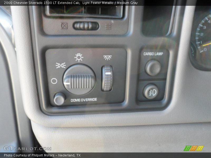 Light Pewter Metallic / Medium Gray 2000 Chevrolet Silverado 1500 LT Extended Cab