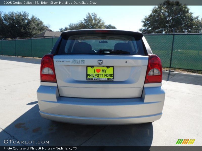 Bright Silver Metallic / Dark Slate Gray 2008 Dodge Caliber SE