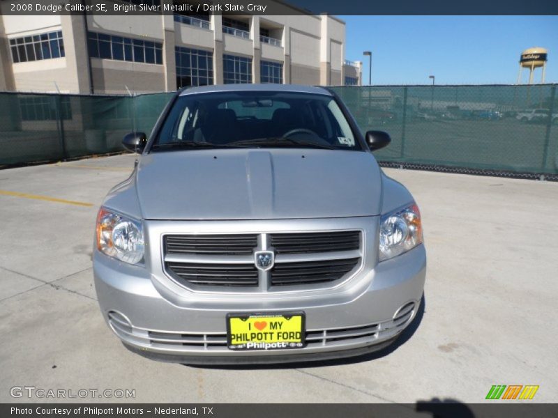 Bright Silver Metallic / Dark Slate Gray 2008 Dodge Caliber SE