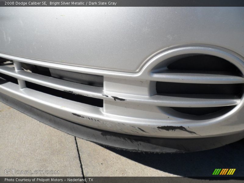 Bright Silver Metallic / Dark Slate Gray 2008 Dodge Caliber SE