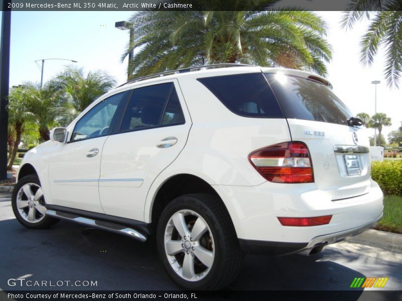 Arctic White / Cashmere 2009 Mercedes-Benz ML 350 4Matic