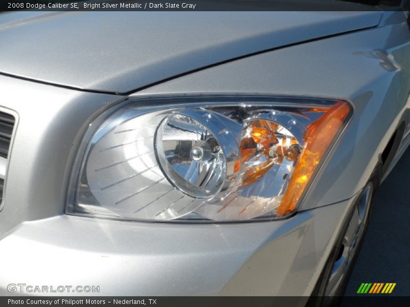 Bright Silver Metallic / Dark Slate Gray 2008 Dodge Caliber SE