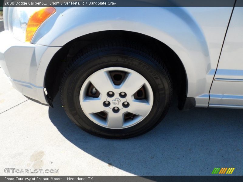 Bright Silver Metallic / Dark Slate Gray 2008 Dodge Caliber SE