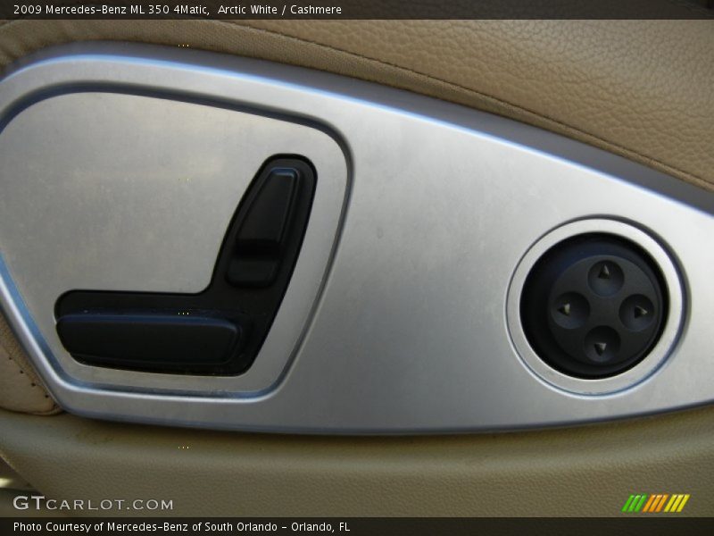Arctic White / Cashmere 2009 Mercedes-Benz ML 350 4Matic