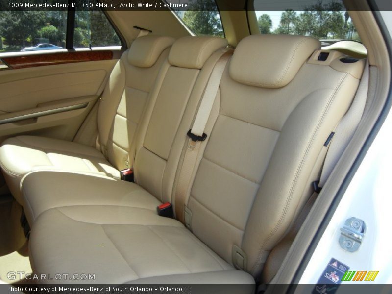 Arctic White / Cashmere 2009 Mercedes-Benz ML 350 4Matic