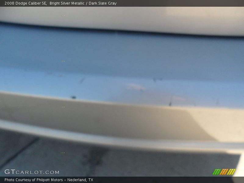 Bright Silver Metallic / Dark Slate Gray 2008 Dodge Caliber SE