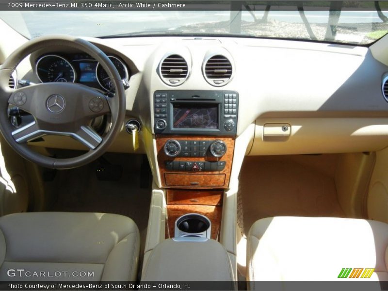 Arctic White / Cashmere 2009 Mercedes-Benz ML 350 4Matic