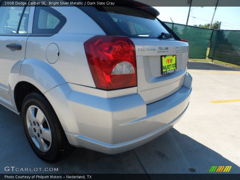 Bright Silver Metallic / Dark Slate Gray 2008 Dodge Caliber SE