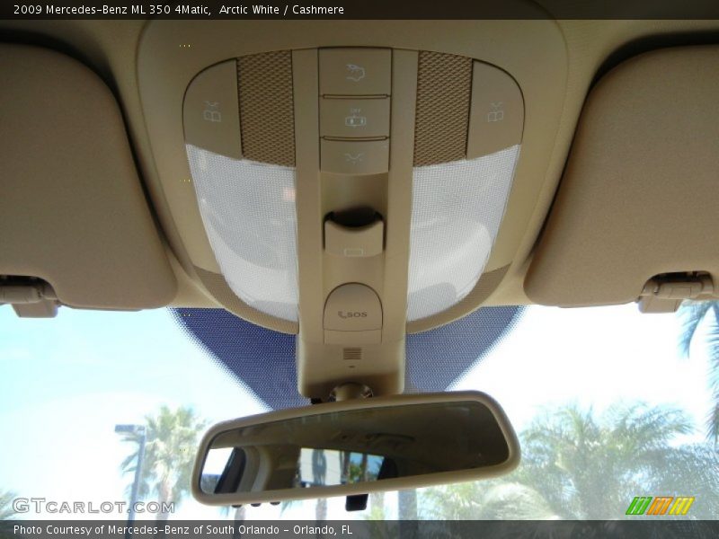 Arctic White / Cashmere 2009 Mercedes-Benz ML 350 4Matic