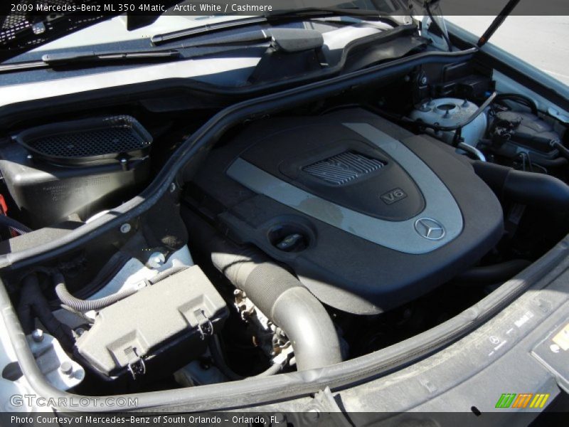 Arctic White / Cashmere 2009 Mercedes-Benz ML 350 4Matic