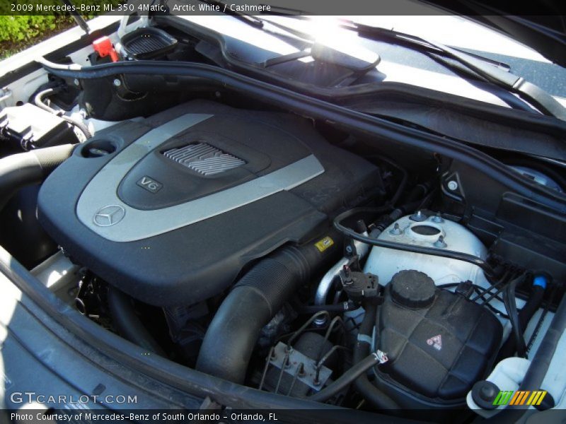 Arctic White / Cashmere 2009 Mercedes-Benz ML 350 4Matic