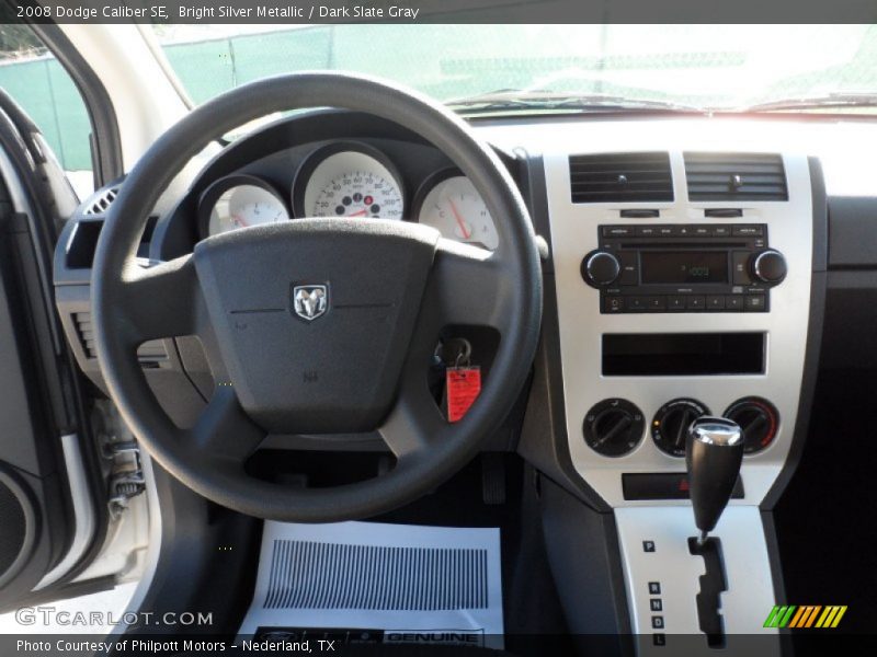 Bright Silver Metallic / Dark Slate Gray 2008 Dodge Caliber SE