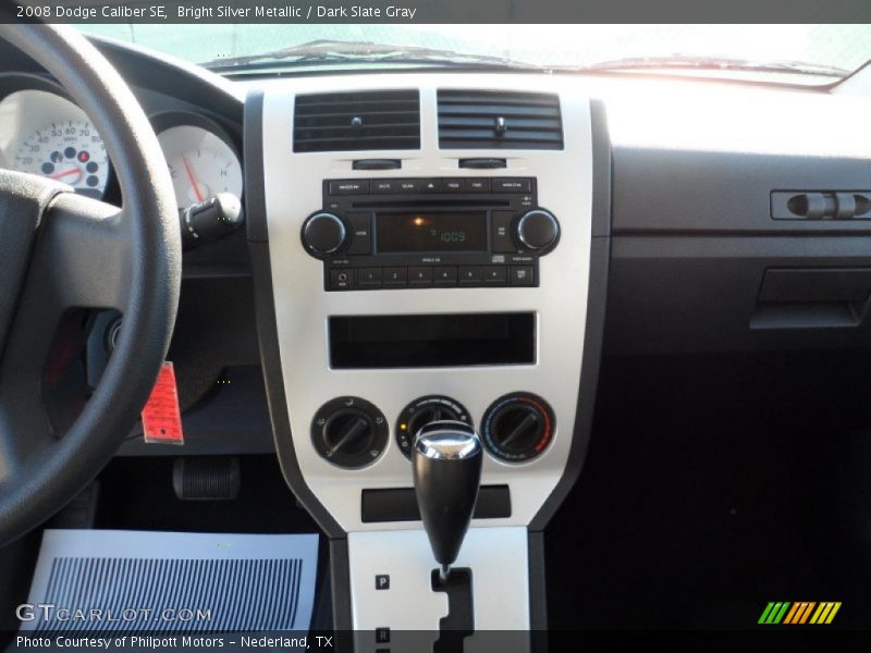 Bright Silver Metallic / Dark Slate Gray 2008 Dodge Caliber SE