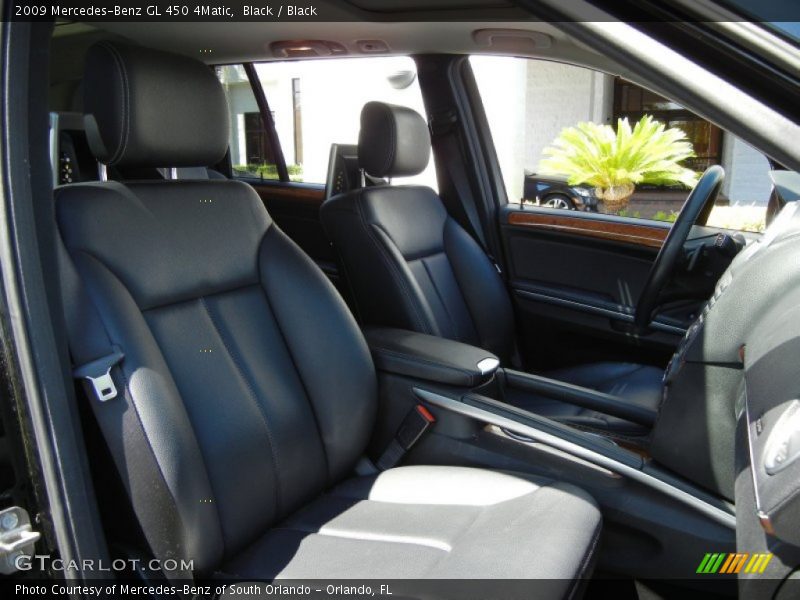 Black / Black 2009 Mercedes-Benz GL 450 4Matic