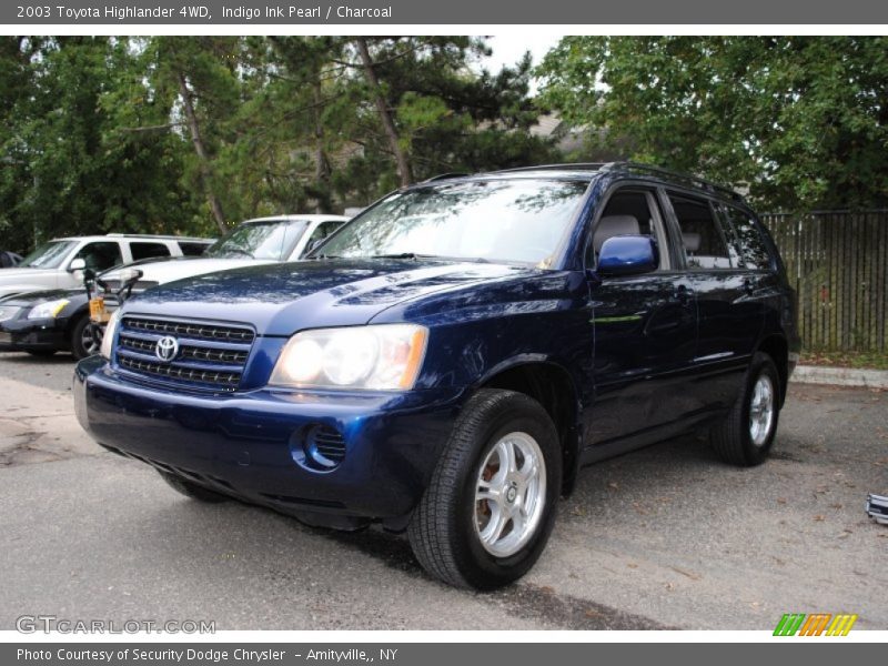 Indigo Ink Pearl / Charcoal 2003 Toyota Highlander 4WD